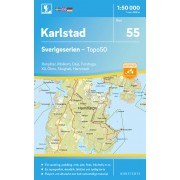 55 Karlstad Sverigeserien 1:50 000